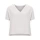 thumbnail image 4 of Puntoco 2024, tops a la moda de verano para mujer, camiseta informal holgada de manga corta con cuello en V liso, blusa, jersey, 4 of 6
