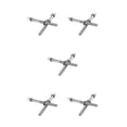 thumbnail image 2 of Eigraketly 2 Pieces Professional Practical Drum Screws Lightweight Drum Percussion Tension Metal Instrument Wear-resistant Key-Screw Rods Type2 NO2 Eigraketly CBP470850, 2 of 6