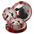 thumbnail image 5 of Tableware Set,Halloween Themed Party Blood Printed Paper Cup And Paper Plate Set, 5 of 6