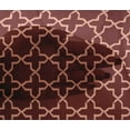 thumbnail image 4 of oneOone Viscose Chiffon Fabric Quatrefoil Block Print Sewing Fabric BTY 42 Inch Wide, 4 of 4