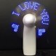 thumbnail image 3 of Typpkmm Small Electric Fan with Flashing Words Mini Portable Toy, 3 of 6