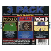 3 Pack (Pro Pool 3D, Dart Pro, Pro Bowl 3D)