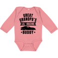 thumbnail image 3 of Inktastic Great Grandpas Lil Racing Buddy Boys or Girls Long Sleeve Baby Bodysuit, 3 of 5
