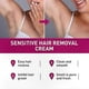 thumbnail image 4 of Sensitive Skin Hair Removal Cream for Pubic and Full Body Use, 4 of 5