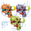 Adofi 3 Pack Dinosaur Water Blaster for Kids,Soaker Toys for 3 4 5 6 Year Olds Boys Girls,Water Squirters for Beach Swimming Pool Yard Outside Party Play Water Fighting Toys