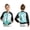Lake Blue, variant on Kids Girls Boys Metallic Bomber Moto Jacket Coat Hip Hop Jazz Modern Dance Top Disco Party Costume Size 6-16 Lake Blue 10