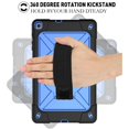 thumbnail image 5 of Dteck Case For Samsung Galaxy Tab A 8.0 T290 T295 (2019 Released) 8-inch,Heavy Duty Shockproof Rubber Hybrid Hard 3-Layer Protection Cover with Hand/ Shoulder Strap,Black+Blue, 5 of 6