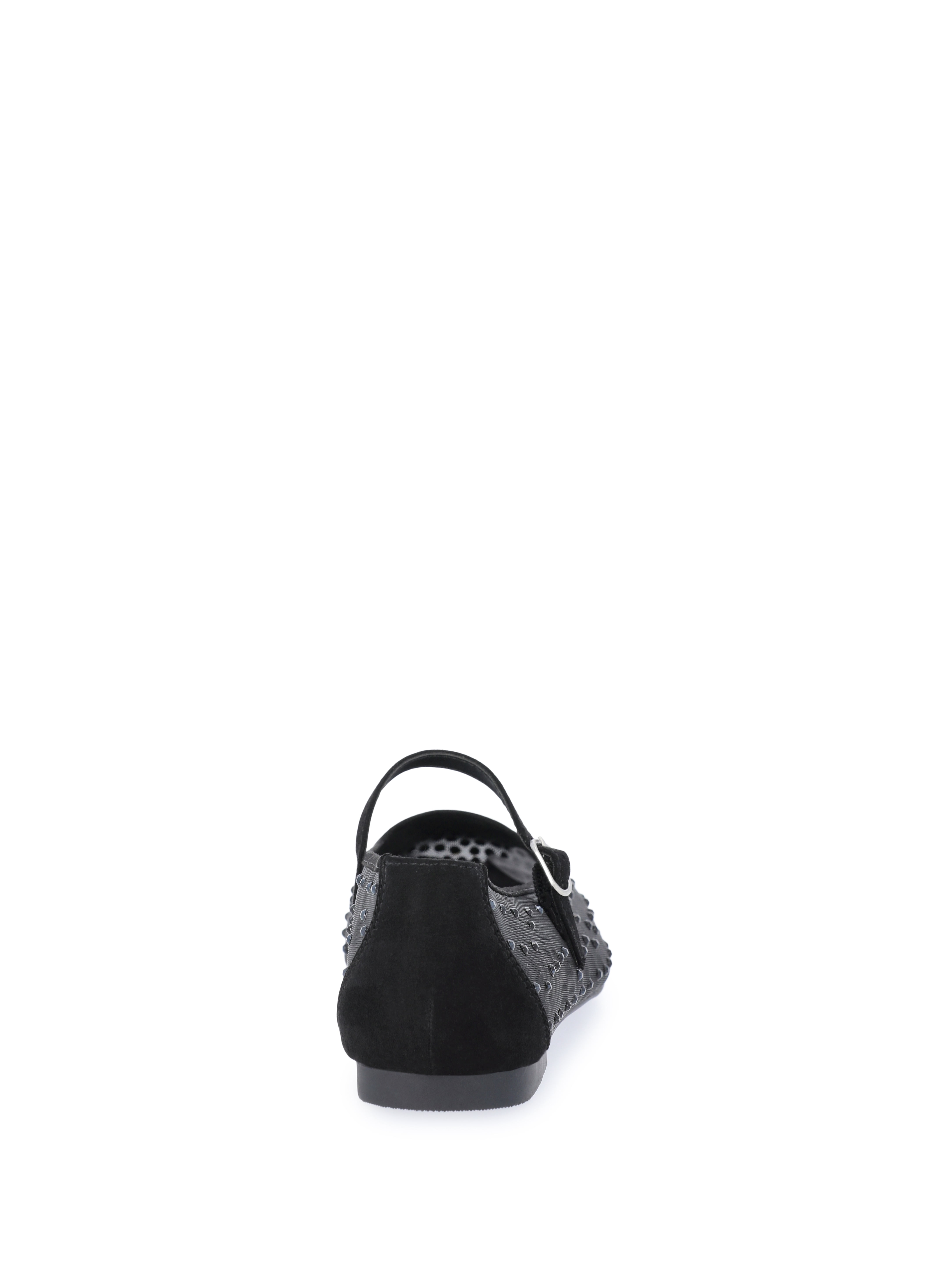 Time and Tru Women's Rhinestone Mary Jane Flats