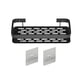 thumbnail image 1 of Estante organizador de baño Sunnimix Soporte de almacenamiento sin taladro Negro, 1 of 8