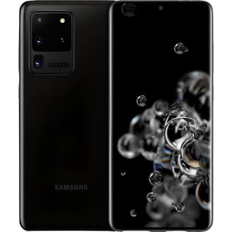Samsung Galaxy S20 Ultra 5G, Unlocked 128GB, Cosmic Black, GSM