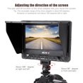 thumbnail image 2 of Viltrox DC-70EX 4K Portable Professionnel Caméra Vidéo LCD Clip-on 7 Pouces Supporte Entrée de Signal 4K Résolution 1024 * 600 pour Interface Haute Définition / Entrée et Sortie SDI & AV, 2 of 7