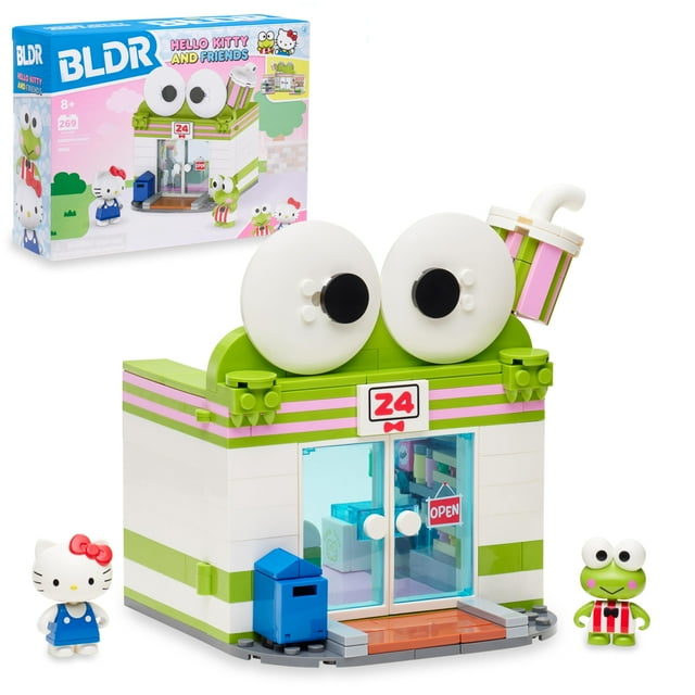 Set de construcción BLDR Hello Kitty and Friends Keroppi Mart Kids 8+