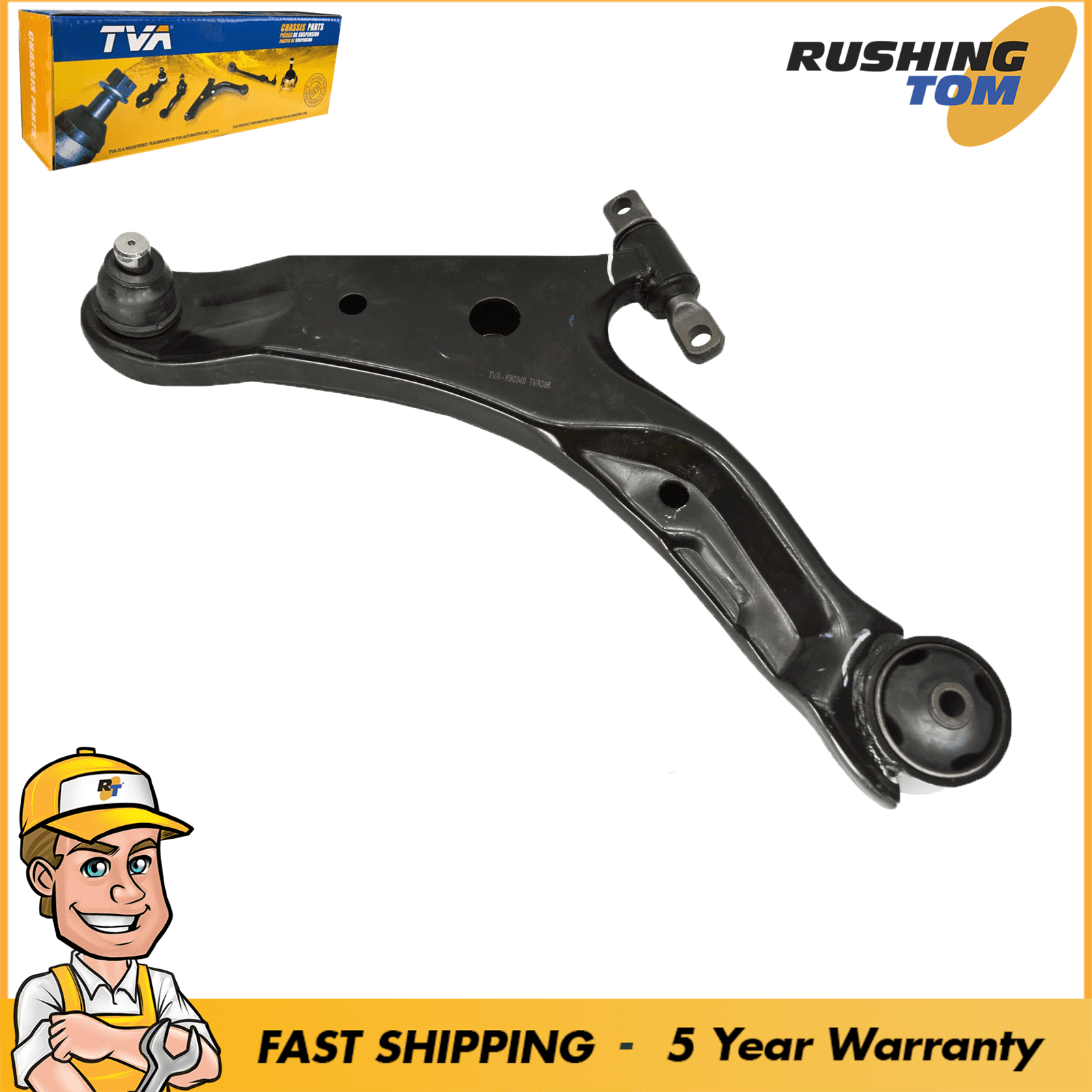 Front Lower Left Control Arm with Ball Joint fits 20012006 Hyundai