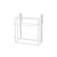 thumbnail image 1 of Inteprter Gabinete de cocina para colgar en la pared, marco de tabla de cortar, punzonado gratis, estante colgante de tabla de hierro forjado, estante de Cocina y Comedor Blanco Inteprter HA026142-01, 1 of 1