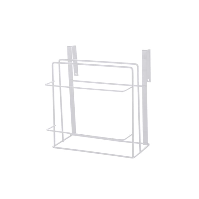 Inteprter Gabinete de cocina para colgar en la pared, marco de tabla de cortar, punzonado gratis, estante colgante de tabla de hierro forjado, estante de Cocina y Comedor Blanco Inteprter HA026142-01