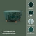 thumbnail image 5 of Covermates Round Outdoor Poker Table Cover – All-Weather, Heavy-Duty, 48"Diameter, Green, 5 of 8
