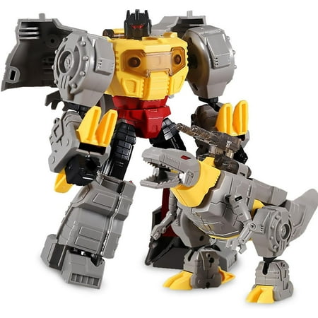 Cyberverse Action Attackers Ultimate Classic Grimlock | Heroes Team Converting Action Figure | Collectible Model Statue | Multicolored Ornaments