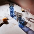 thumbnail image 3 of Thyme & Table 13 fl oz Blue Double Wall Drinking Glass, 3 of 4