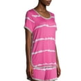 thumbnail image 5 of Secret Treasures Essentials Women's and Women's Plus Crew Neck Sleepwear Top, 5 of 7