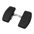 thumbnail image 2 of 2 piezas de almohadillas de goma para estribo de motocicleta, montaje práctico Negro, 2 of 8