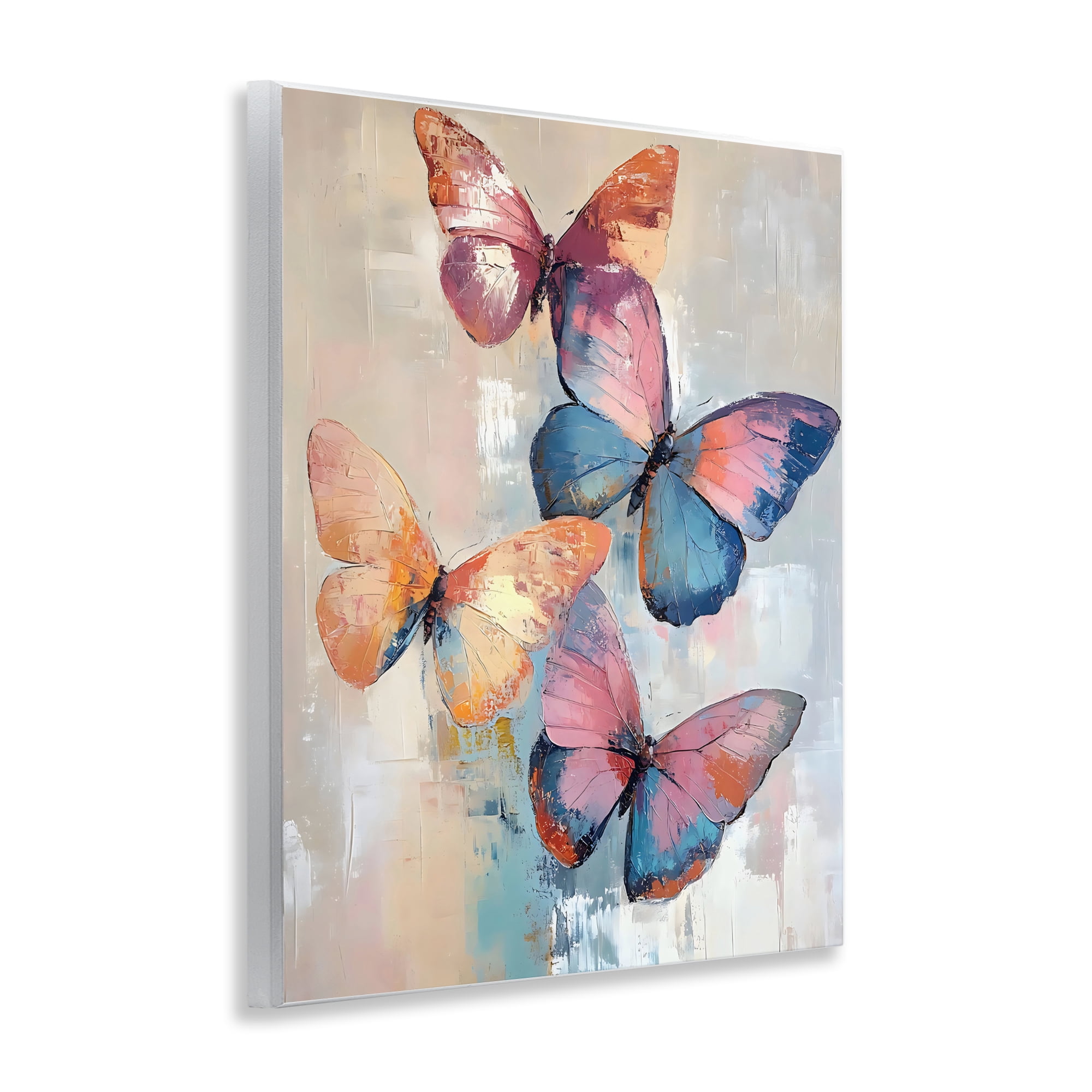 Stupell Industries Butterfly Beauty Abstraction Wall Plaque Art, design by Creative Studio
