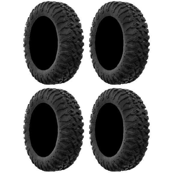 Full set of MotoSport EFX MotoClaw (8ply) Radial ATV Tires 35x10-20 (4)