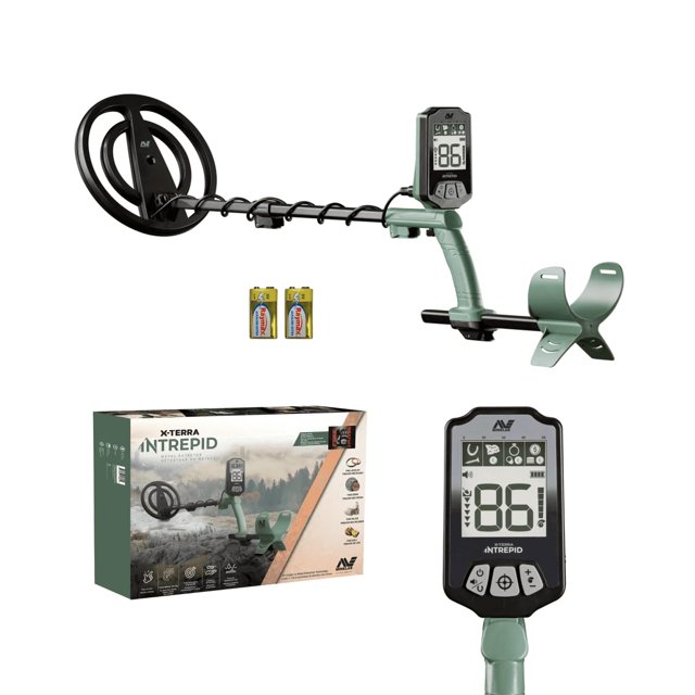 Detector de metales MINELAB X-Terra Intrepid con bobina impermeable