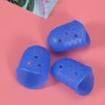 thumbnail image 2 of KAKOWELY 3 Pcs Finger Tips Protection Non-slip Anti-scalding Fingertip Grips Finger Tip Protector for Counting Collating and Sorting or Guitar Players (Dark Blue, Size M),1.1"X0.79"X0.59", 2 of 4