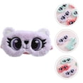 thumbnail image 2 of MasteelfCA 1Pc Cartoon Big Eye Design Eye Masks Adorable Eye Cover Plush Sleeping Mask, 2 of 7