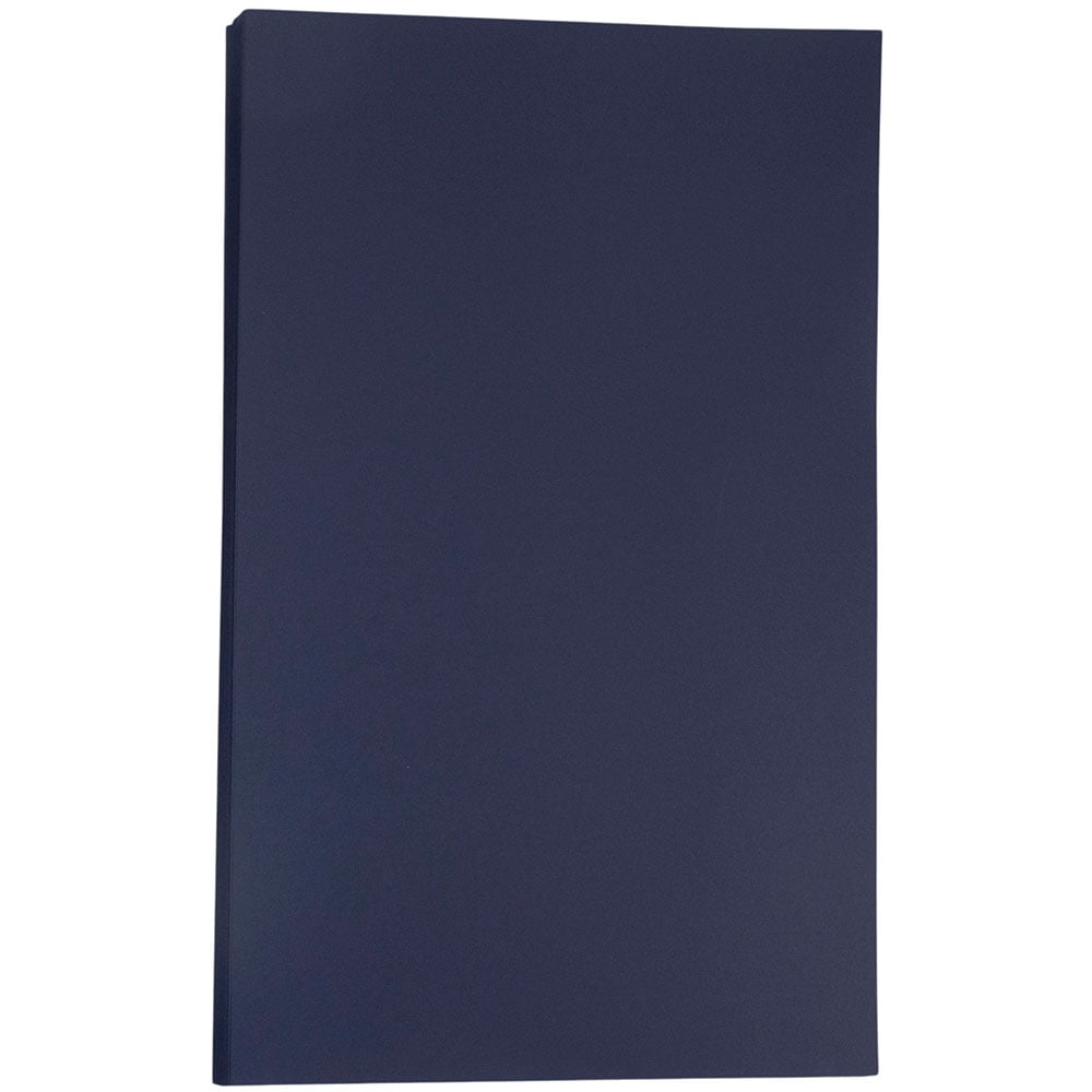 JAM Matte Legal Paper, 8.5x14, 28lb Navy Blue, 50/Pack - Walmart.com