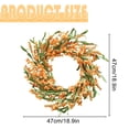 thumbnail image 3 of Forsythia Wreath Spring Summer Wreaths for Front Door 19'' Artificial Flowers Spring Wreath Forsythia Door Wreath Hand Made Plastic Forsythia Front Door Wreath for Window Wall Porch Farmhouse Decor C, 3 of 9