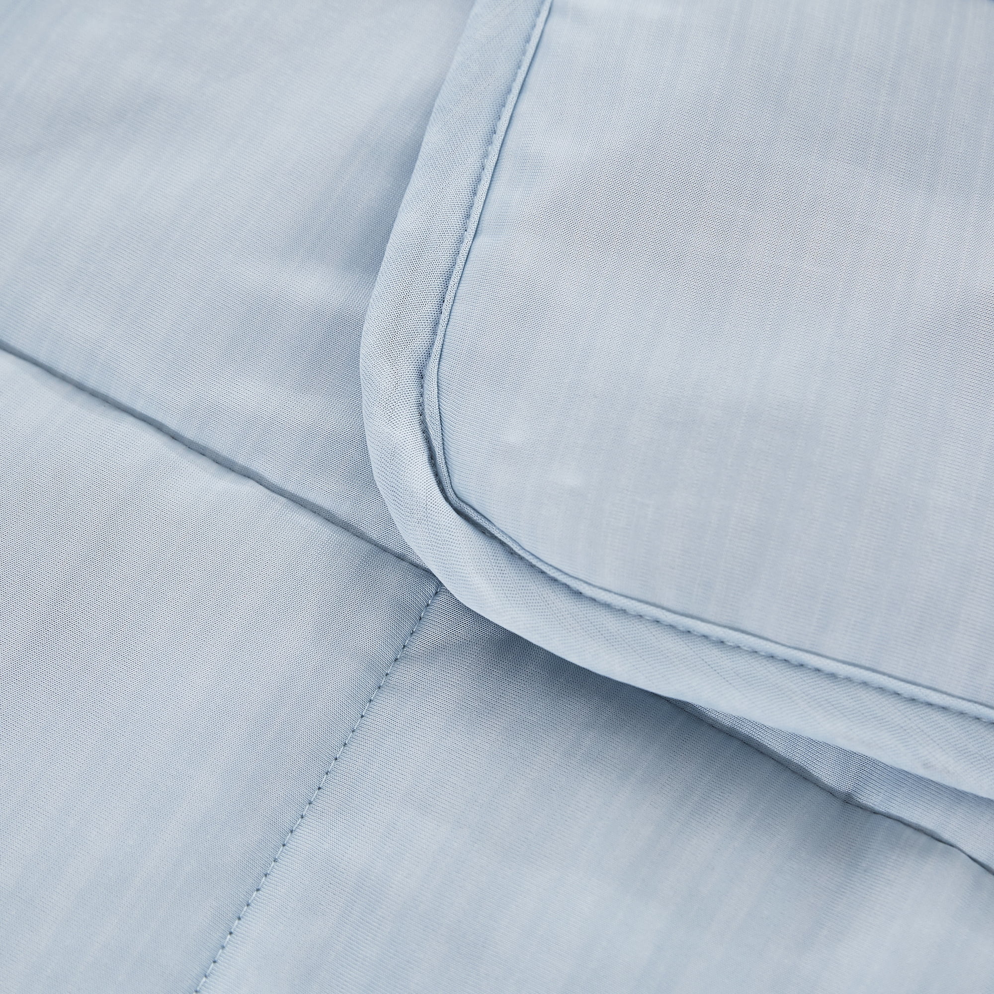 Dream Theory 15 lb Cooling Weighed Blanket 48"x72", Light Blue, Adult