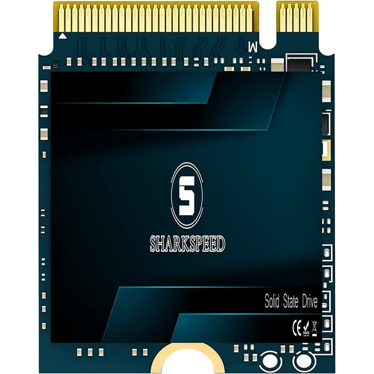 M.2 2230 SSD 256GB NVMe PCIe Gen 4.0X4 SSHARKSPEED Internal Solid State  Drive, Compatible with Steam Deck, Microsoft Surface Pro, Ultrabook,  Laptop, Desktop PC (M.2 2230 PCIe 4.0, 256GB) 