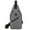 Grey, variant on Boovnll Sling Bag for Men Women, Large Capacity Portable Men's Multifunctional Chest Bag Messenger Bag Fashion Casual Shoulder Messenger Bag Tarpaulin Small Backpack, Crossbody Bag, Sling Bag