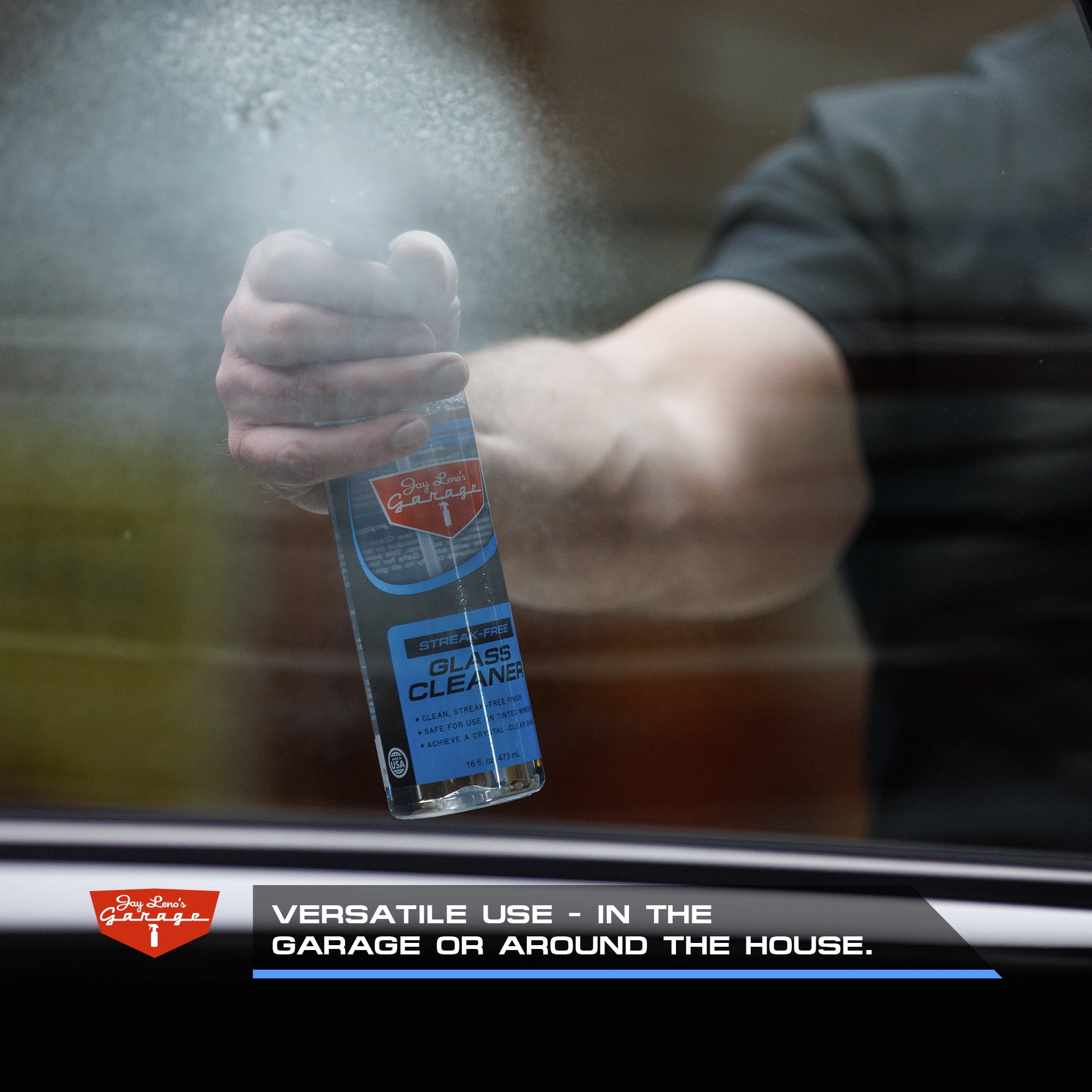 Jay Leno's Garage Glass Cleaner (16 oz)