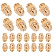HOMEMAXS 25pcs Grease Fitting Assortments Grease Fittings Set Grease Fittings Kit (1/4-28 straight)