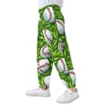 thumbnail image 4 of joogoo Baseball on Grass Boys' Sweatpants Jogger Pants 7-8Y, 4 of 8