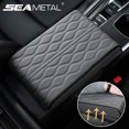 thumbnail image 4 of Reposabrazos para coche de 5 cm de grosor SEAMETAL, cojín de espuma viscoelástica 3D suave, soporte para codos, funda protectora para consola central, 4 of 5