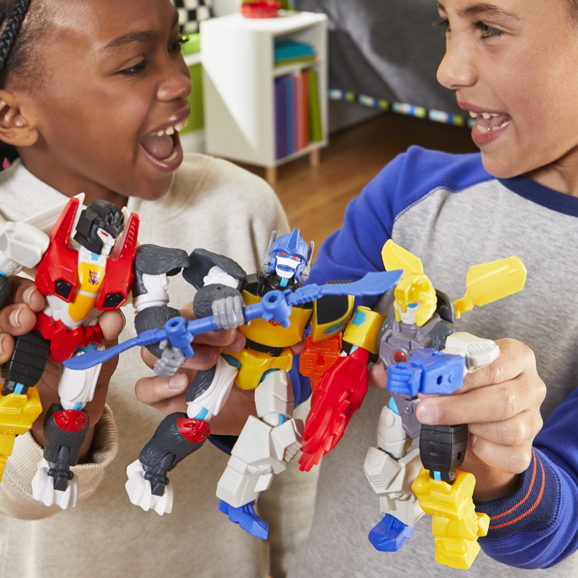 MixMashers Transformers Megatron Toy, 5” (12 cm) Mix-&-Match Deluxe Figure, 4+
