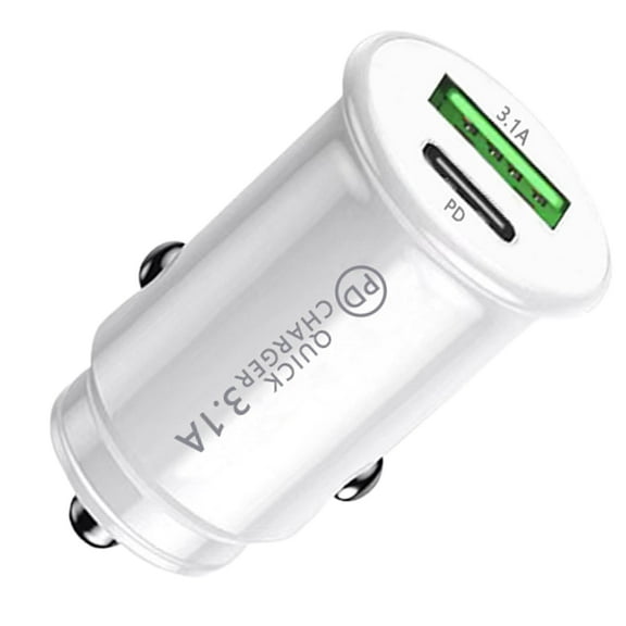 mistyhony 3.1A  Automobile Phone Charger USB PD Fast Device Car Charging Port Adapter - A C Type C Charger,Portable,High Speed for Most Vehicles Models