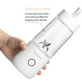 thumbnail image 5 of VITAMER 350ml Portable Electric Fruit Juicer USB Rechargeable Smoothie Blender Machine Kitchen Fruit, 5 of 5