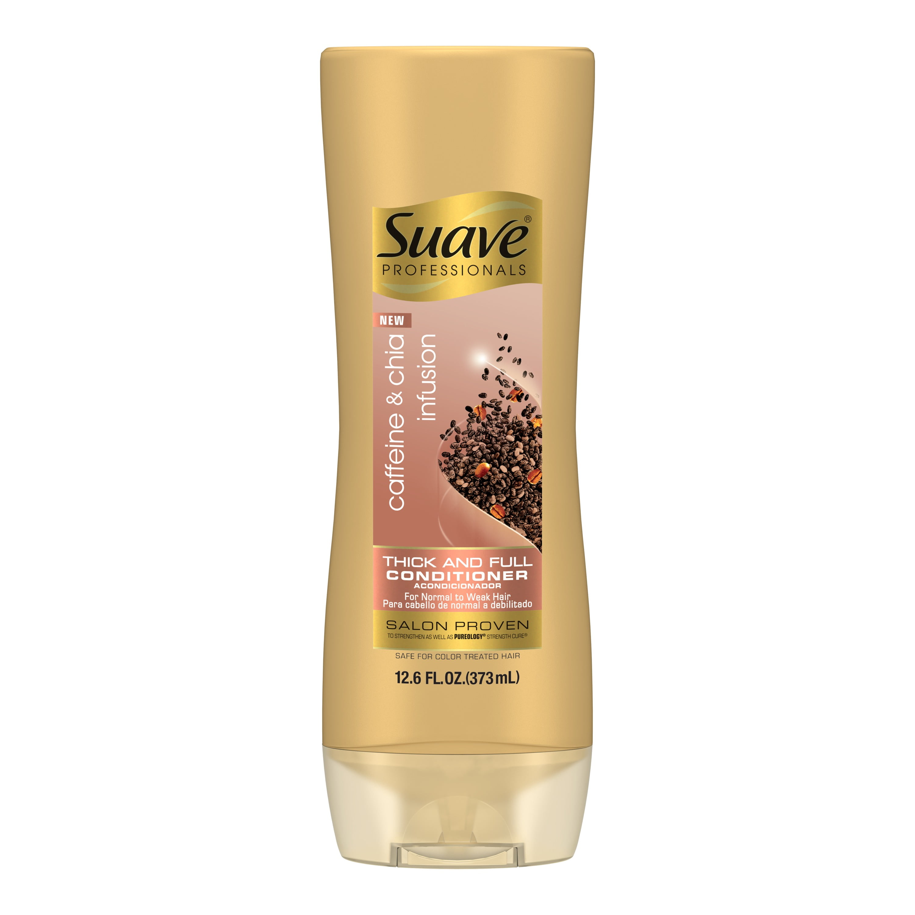 Suave Professionals Conditioner Caffeine & Chia Infusion 12.6 oz