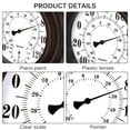 thumbnail image 4 of Thermometer Hygrometer Decorative Hanging Antique Large Indoor Outdoor Temperature Tools Monitor Wall Instrument Tools for Room, 4 of 9
