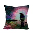 thumbnail image 2 of Fiudx Ofertas Flash Artículos En Oferta Fundas De Almohada Con Estampado De Pájaros, Funda De Cojín De Sofá De Lino, Decoración Del Hogar, Núcleo De Almohada, 2 of 2