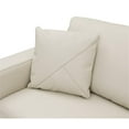 thumbnail image 4 of Pemberly Row Transitional Italian Top Grain Leather Sectional, 4 of 17