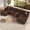 Dark Brown-3 Seater-Ottoman-Chaise, variant on Neche 141.7" U Shaped Boneless Sectional Couch, Modern 6 Seater Modular Sofa with Chaise & Ottoman, Deep Seat Corduroy Cloud Couches for Living Room, No Assembly Required, Black