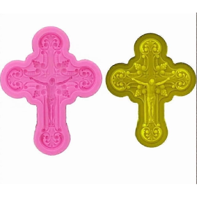 Small Cross Irish Fancy Silicone Mold Baking Tools