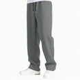 thumbnail image 2 of UAYOTSE Boy's Baggy Sweatpants Straight Leg Open Bottom Casual Pants Elastic Waist Athletic Joggers Sweat Pants With Pockets,Sizes 7-8 Years, 2 of 5
