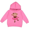 thumbnail image 2 of Inktastic Ballerina Dance Monkey Toddler Hoodie, 2 of 4