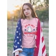 thumbnail image 2 of 4Th Of July Proud Eagle T-Shirt Juniors -Image by Shutterstock,  x-Small, 2 of 4